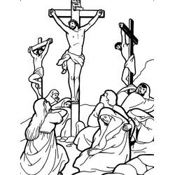 Good Friday (Holidays and Celebrations) coloring page #193936 to print and color