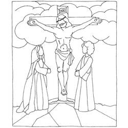 Good Friday (Holidays and Celebrations) coloring page #193937 to print and color
