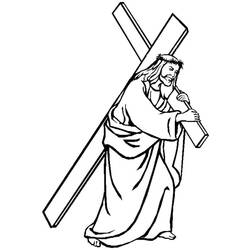 Good Friday (Holidays and Celebrations) coloring page #193938 to print and color