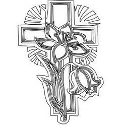 Good Friday (Holidays and Celebrations) coloring page #193943 to print and color