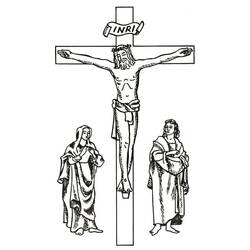 Good Friday (Holidays and Celebrations) coloring page #210827 to print and color