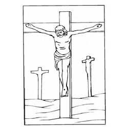 Good Friday (Holidays and Celebrations) coloring page #210828 to print and color