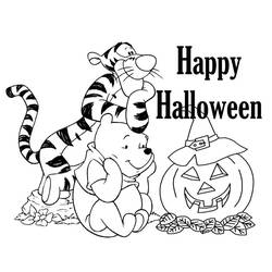 Halloween Disney (Holidays and Celebrations) coloring page #200225 to print and color