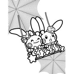 Coloring pages: Halloween Pokemon - Free Printable Coloring Pages