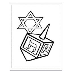 Coloring page: Hanukkah (Holidays and Celebrations) #181080 - Free Printable Coloring Pages