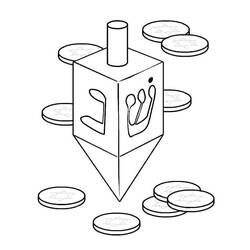 Coloring page: Hanukkah (Holidays and Celebrations) #181081 - Free Printable Coloring Pages