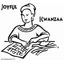 Kwanzaa (Holidays and Celebrations) coloring page #60438 to print and color