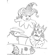Mardi Gras (Holidays and Celebrations) coloring page #60658 to print and color