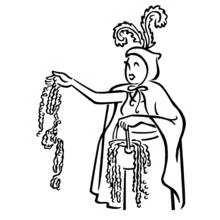 Mardi Gras (Holidays and Celebrations) coloring page #60670 to print and color