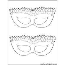 Mardi Gras (Holidays and Celebrations) coloring page #60678 to print and color