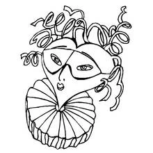 Mardi Gras (Holidays and Celebrations) coloring page #60699 to print and color
