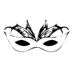 Mardi Gras (Holidays and Celebrations) coloring page #60708 to print and color