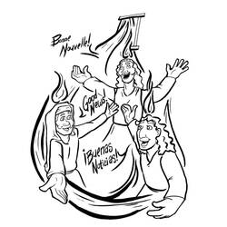 Coloring pages: Pentecost - Free Printable Coloring Pages