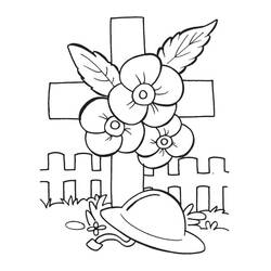 Coloring pages: Remembrance Day - Free Printable Coloring Pages