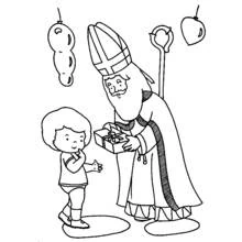 Saint Nicholas Day (Holidays and Celebrations) coloring page #59093 to print and color