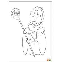 Saint Nicholas Day (Holidays and Celebrations) coloring page #59202 to print and color