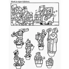 Saint Nicholas Day (Holidays and Celebrations) coloring page #59206 to print and color