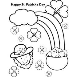 Saint Patrick Day (Holidays and Celebrations) coloring page #192884 to print and color