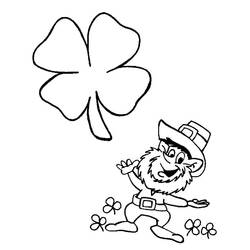 Saint Patrick Day (Holidays and Celebrations) coloring page #192885 to print and color