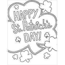 Saint Patrick Day (Holidays and Celebrations) coloring page #192891 to print and color