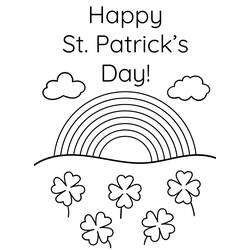 Saint Patrick Day (Holidays and Celebrations) coloring page #192893 to print and color