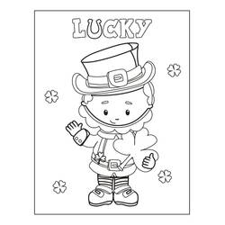 Saint Patrick Day (Holidays and Celebrations) coloring page #192900 to print and color