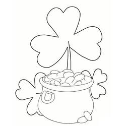 Saint Patrick Day (Holidays and Celebrations) coloring page #192919 to print and color