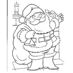 Santa Claus (Holidays and Celebrations) coloring page #104674 to print and color