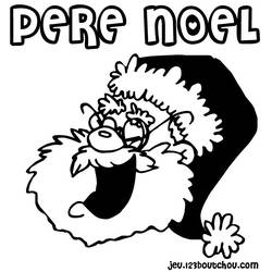 Santa Claus (Holidays and Celebrations) coloring page #104845 to print and color