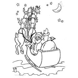 Santa Claus (Holidays and Celebrations) coloring page #104914 to print and color
