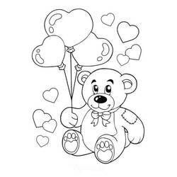 Valentine's Day (Holidays and Celebrations) coloring page #177824 to print and color