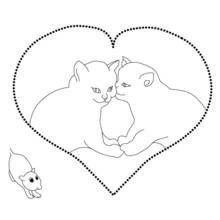 Valentine's Day (Holidays and Celebrations) coloring page #54021 to print and color