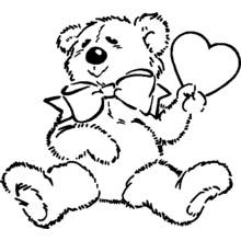 Valentine's Day (Holidays and Celebrations) coloring page #54070 to print and color