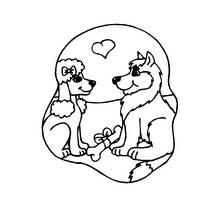 Valentine's Day (Holidays and Celebrations) coloring page #54096 to print and color