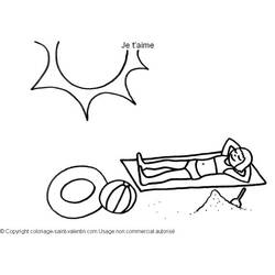 Valentine's Day (Holidays and Celebrations) coloring page #54139 to print and color