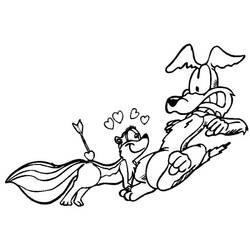 Valentine's Day (Holidays and Celebrations) coloring page #54140 to print and color