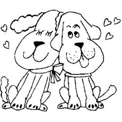 Valentine's Day (Holidays and Celebrations) coloring page #54148 to print and color