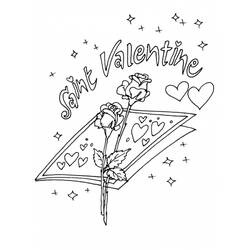Valentine's Day (Holidays and Celebrations) coloring page #54190 to print and color