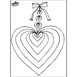 Valentine's Day (Holidays and Celebrations) coloring page #54288 to print and color