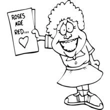 Valentine's Day (Holidays and Celebrations) coloring page #54307 to print and color