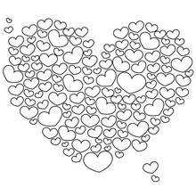 Valentine's Day (Holidays and Celebrations) coloring page #54344 to print and color