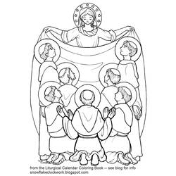 Coloring page: All Saints Day (Holidays and Special occasions) #61281 - Printable coloring pages