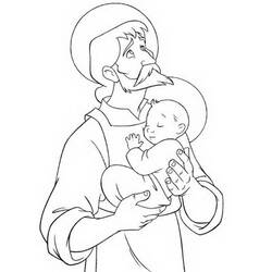 Coloring page: All Saints Day (Holidays and Special occasions) #61292 - Free Printable Coloring Pages