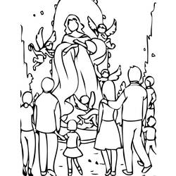 Coloring page: All Saints Day (Holidays and Special occasions) #61299 - Printable coloring pages