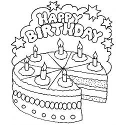 Coloring page: Anniversary (Holidays and Special occasions) #57056 - Printable coloring pages