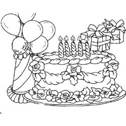 Coloring page: Anniversary (Holidays and Special occasions) #57077 - Printable coloring pages