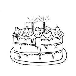 Coloring page: Anniversary (Holidays and Special occasions) #57098 - Printable coloring pages
