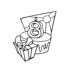 Coloring page: Anniversary (Holidays and Special occasions) #57112 - Free Printable Coloring Pages