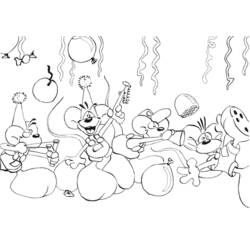 Coloring page: Anniversary (Holidays and Special occasions) #57226 - Free Printable Coloring Pages