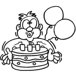 Coloring page: Anniversary (Holidays and Special occasions) #57289 - Free Printable Coloring Pages